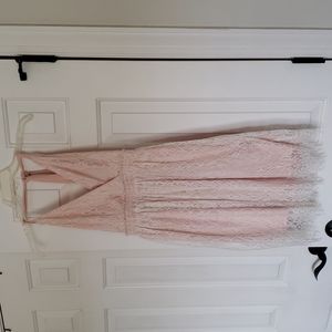 Soieblu Sexy Light Pink Mini Dress, Size M